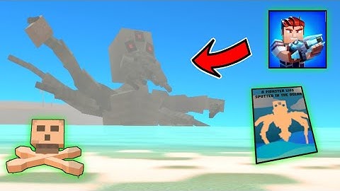 Simple Sandbox 3 Easter Egg Sea Monster SSB3