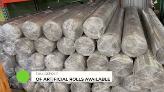 Artificial grass for sale for landscapers and constructors