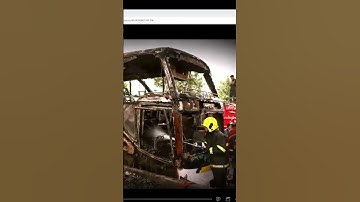 HIỆN TRƯỜNG VỤ CHÁY XE BUÝT LÀM 20 NGƯỜI T U V O NG #tintuc #tintuc24h #tintucmoinhat #tinnong #vtv3