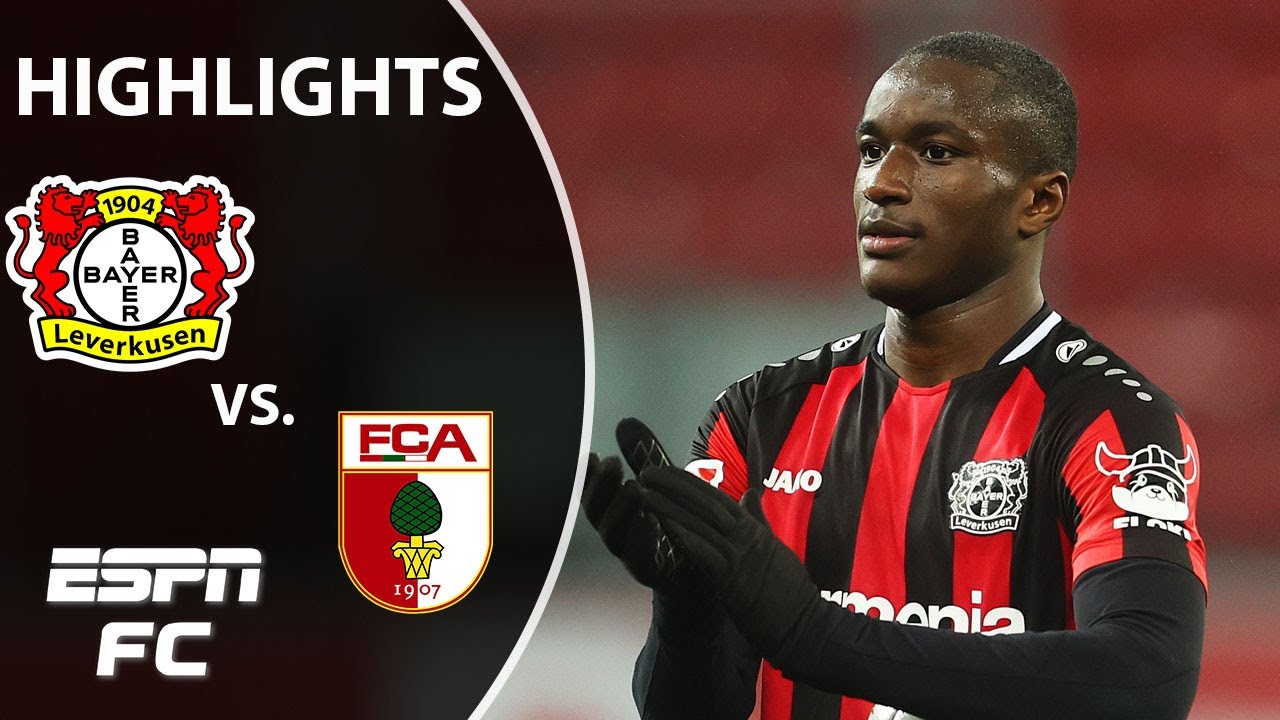 Moussa Diaby's hat trick leads Leverkusen past Augsburg | Bundesliga Highlights | ESPN FC
