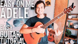 Easy On Me Adele Guitar Tutorial // Easy On Me Guitar // Guitar Lesson #905