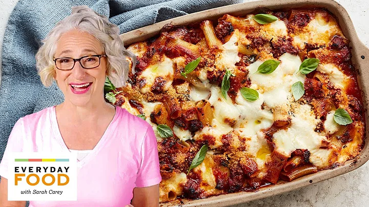 Baked Ziti with Sausage and Bechamel | Pantry Stap...