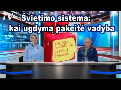 Ar žino valdžia, ką daro su švietimo sistema?