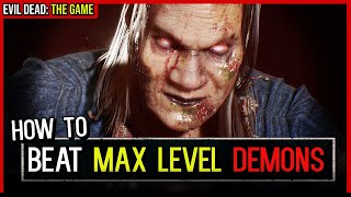How to *WIN* Against MAX Level Demons as Survivor (Full Match) 🩸 Evil Dead the Game Guide Survivors