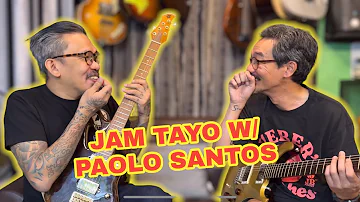 Jamming with Mr. Acousticman Paolo Santos