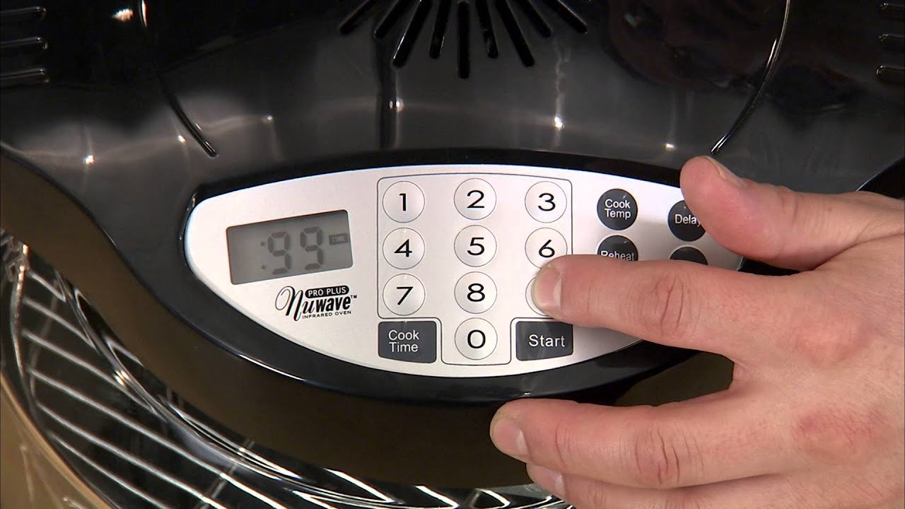 NuWave Oven Pro Plus - Cooking Temperature and Time Controls - YouTube