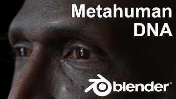 Customize Metahumans in Blender with DNA Addon
