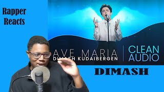 RAPPER REACTS to Ave Maria by DIMASH