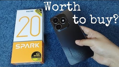 TECNO SPARK 20 | HELIO G85 | REVIEW + UNBOXING + SPECS