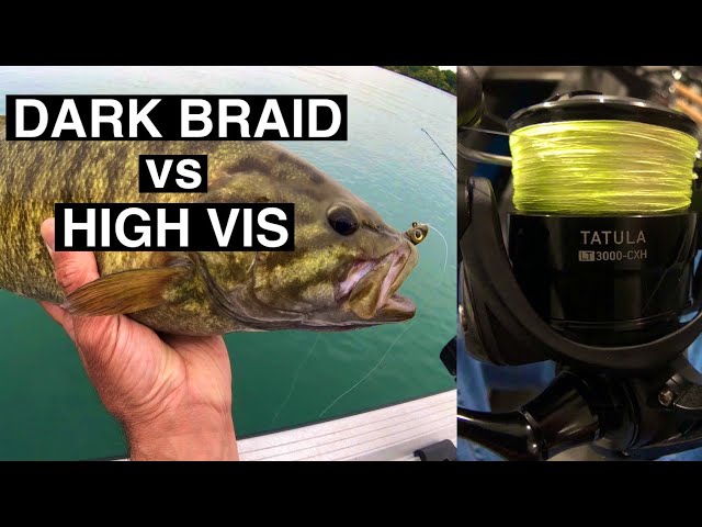 Why you should use high vis braided fishing line- Fishing 101 