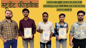 QA/QC Training Course |  NDT Level II Training Course | Get 100% Job in India & abroad @wwndtis