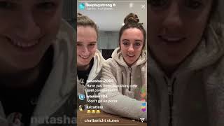 Live instagram video with Lisa Evans and Vivianne Miedema (English)