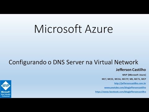 Configurando o DNS Server na Virtual Network