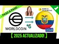 💲✔️ Como RETIRAR DINERO de WORLDCOIN ECUADOR ❓ Como COBRAR WorldCoin Ecuador ❗️💵 Binance 🇪🇨