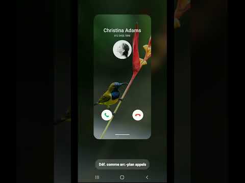 Sonnerie en vidéo quand tu reçois un appel