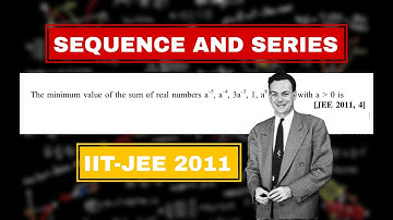 SEQUENCE AND SERIES JEE ADVANCED 2011 || JEE ADVANCED || JEE MAINS