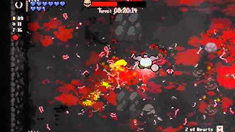 Binding of Isaac: Rebirth - Boss Rush Eden - Pinking Shear DMG OP