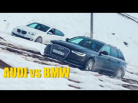 Что может BMW 4х4 против AUDI А6 ALLROAD QUATTRO?