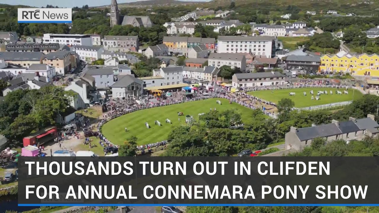 Thousands turn out in Clifden for annual Connemara pony show