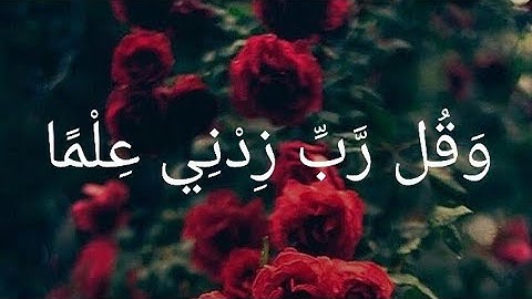 معني القرآن الكريم وإزاي هو كريم | وَقُل رَّبِّ زِدْنِي عِلْمًا