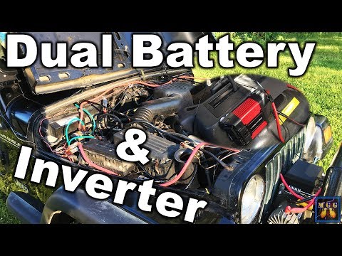 How to Wire a Dual Battery and Power Inverter Setup
