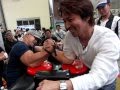 2011 奉還町腕相撲大会　丸山竜二選手の練習
