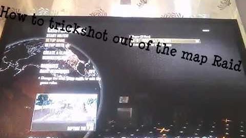 How To Trickshot Out Of The Map Raid Ep 1