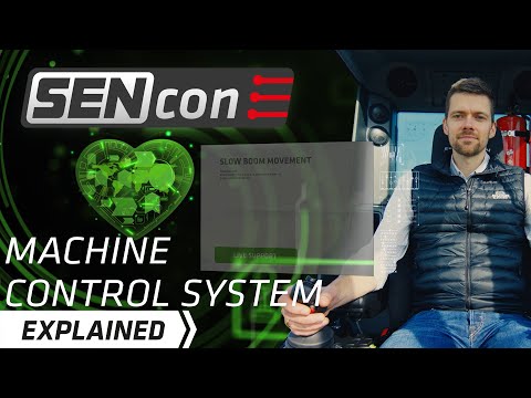 The new SENNEBOGEN SENcon Machine Control System