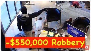 Dallas Gray Market Watch Dealer Gets Robbed on Camera for $550,000