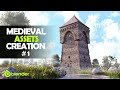 Creating Medieval Assets in Blender 2.9 Timelapse series | Part 1 | 2020