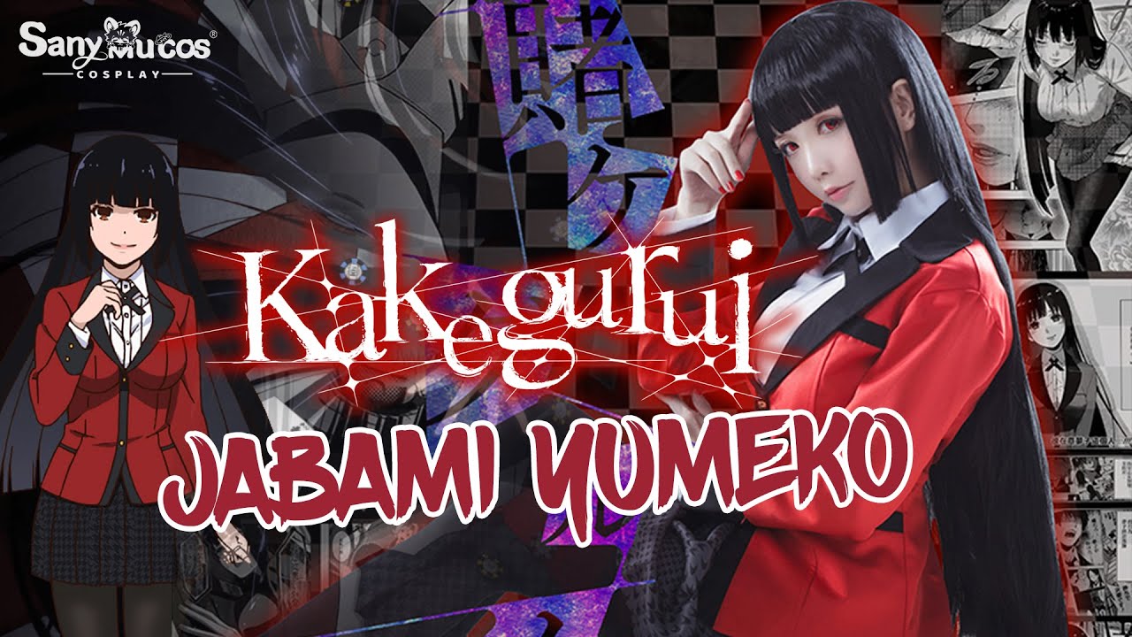 【SanyMuCos】Kakegurui Yumeko Jabami Cosplay Costume Premium Edition Detail Show
