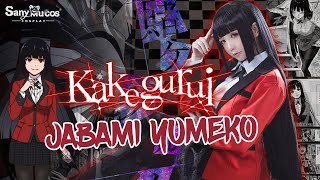 【SanyMuCos】Kakegurui Yumeko Jabami Cosplay Costume Premium Edition Detail Show