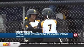 Sutton sisters setting high bar for Waverly softball