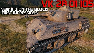 VK 28.01: Well deserved reward?! First Impressions! | World of Tanks