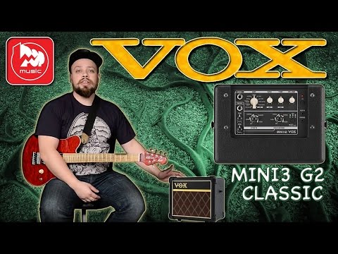 <b>VOX MINI3</b>-<b>G2</b> CLASSIC - <b>гитарный</b> комбик (работает от батареек)