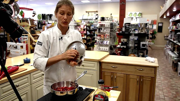 Cranberry sauce with a twist with Chef Kristina Sa...