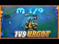 You won't BELIEVE what HAPPENS!!!! (1v9 URGOT) - BunnyFuFuu | Teamfight Tactics