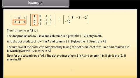 Cbse Isc Class 12: Maths Chapter 3 : Ncert  : Algebra of Matrices - 2 :  Animated video