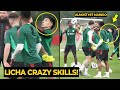 No joke lisandro martinez kick almost hit mainoo head during training ahead arsenal  man utd news