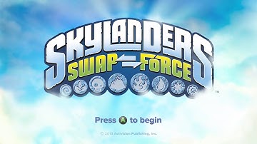 SKYLANDERS SWAP FORCE: Walkthrough Part 2 Cascade Glade (without comment)