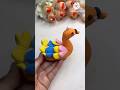 DIY idea 💡 super clay diye duck banano 🦆🦆#music #diy #clay #trending #toys #youtubeshorts #funny