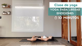 YOGA PARA LIBERAR EMOCIONES - 10 MIN - PALO YOGA