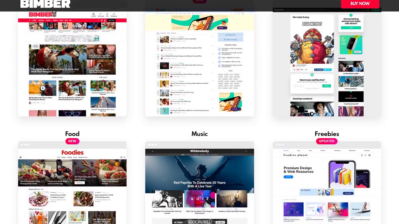 Bimber Viral Magazine Wordpress Theme Youtube