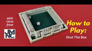 How To Play  SHUT THE BOX