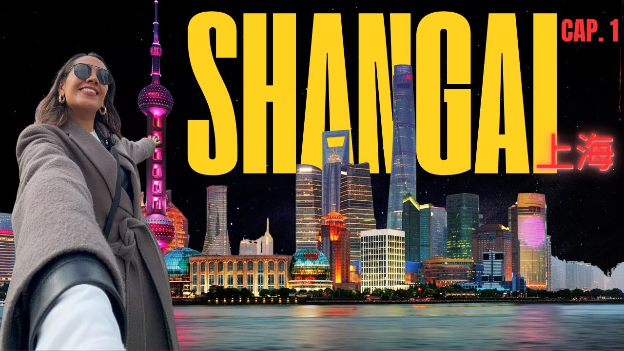 SHANGHAI, la ciudad MÁS FUTURISTA de CHINA 🚀 | Cap. 1