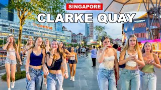 Fully Re-opened Clarke Quay | Awesome Singapore Nightlife Place 🇸🇬🌃