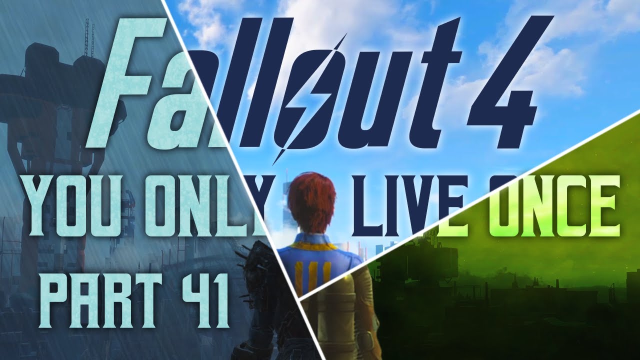 Fallout 4 You Only Live Once Part 41 Assaultron and Battery YouTube