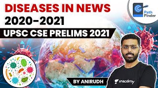 Diseases in News 2020-21 | UPSC 2021 Current Affairs Crash Course by Anirudh UPSC​ IAS