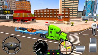 Car Transport Truck Simulator Crazy car transporter truck games is an ultimate Android Gameplay screenshot 5