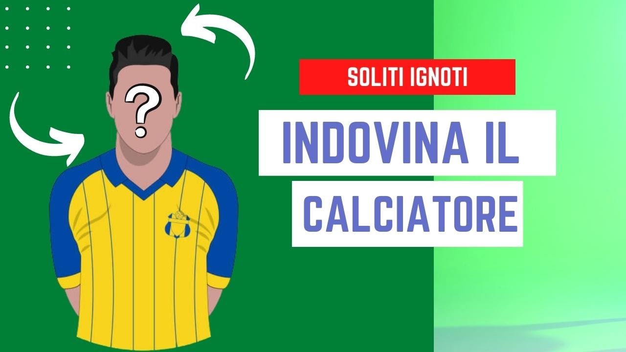 CHE NON RIESCI AD INDOVINARE TUTTI QUESTI CALCIATORI! YouTube CHE NON RIESCI AD INDOVINARE TUTTI QUESTI CALCIATORI! YouTube
